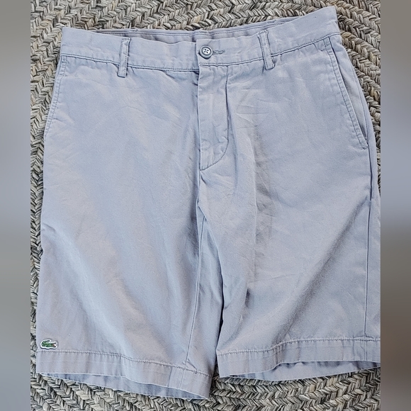 Lacoste Grey shorts SZ.30 - Picture 1 of 5